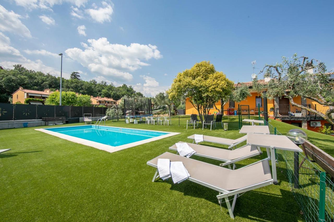 Villa Teresa Apt Lake Garda View - Happy Rentals Soiano Del Lago Exteriör bild
