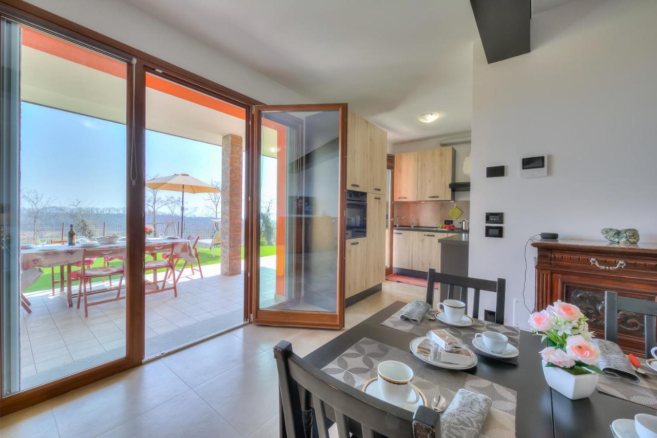 Villa Teresa Apt Lake Garda View - Happy Rentals Soiano Del Lago Exteriör bild