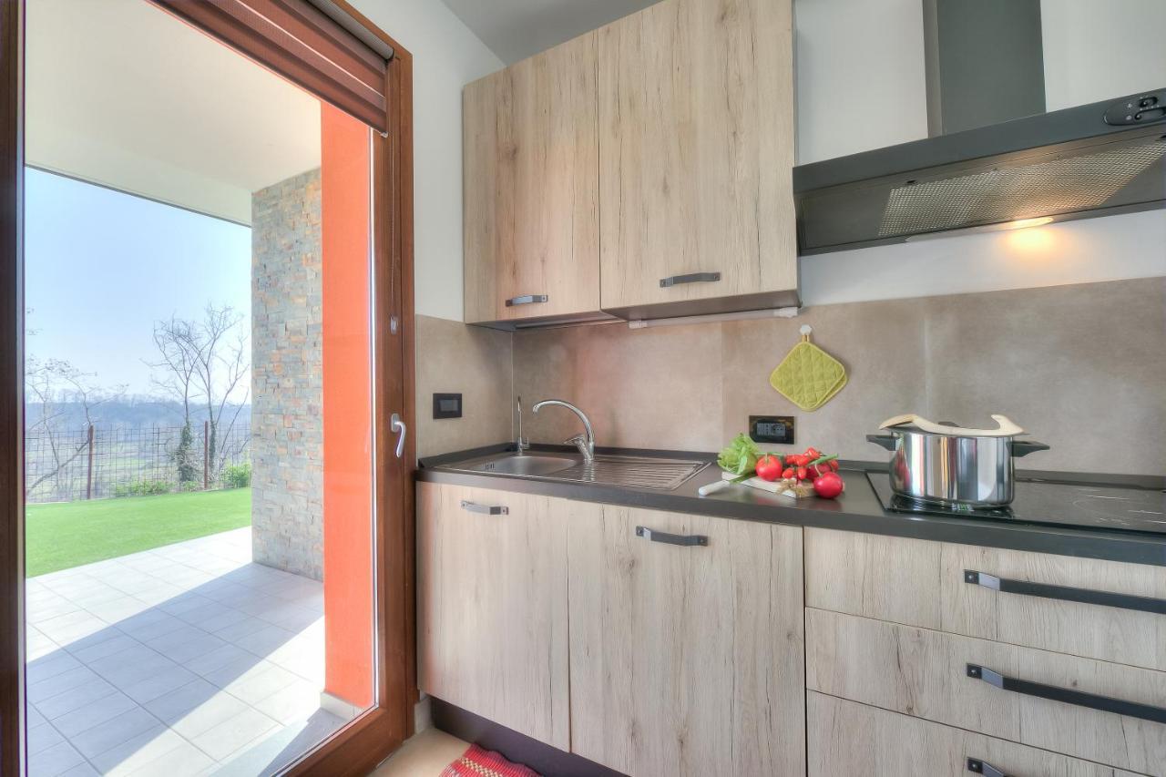 Villa Teresa Apt Lake Garda View - Happy Rentals Soiano Del Lago Exteriör bild