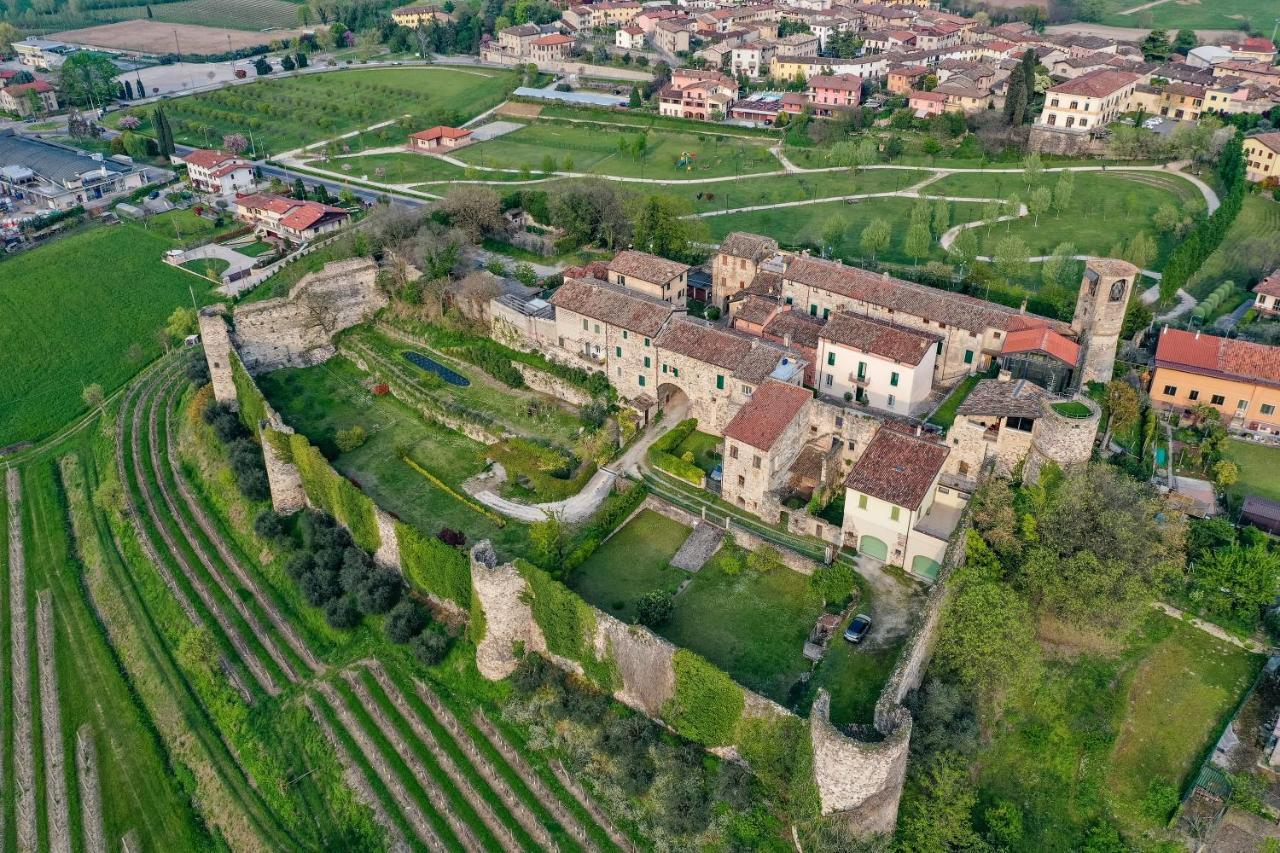 Villa Teresa Apt Lake Garda View - Happy Rentals Soiano Del Lago Exteriör bild