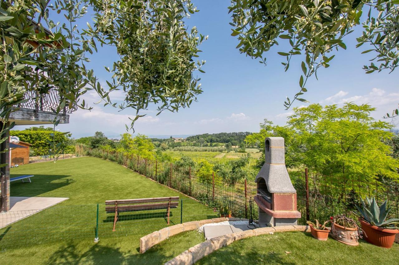Villa Teresa Apt Lake Garda View - Happy Rentals Soiano Del Lago Exteriör bild