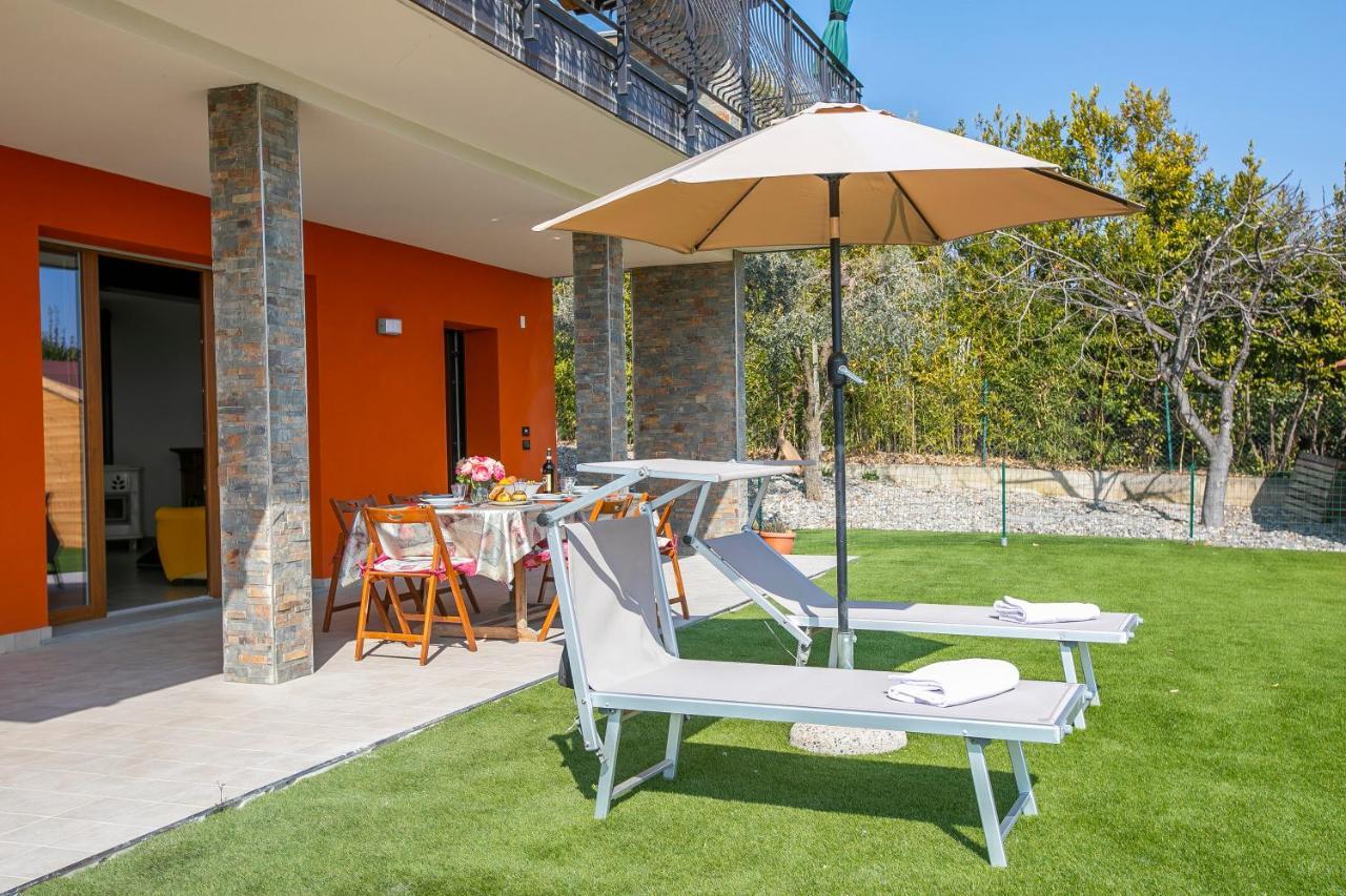 Villa Teresa Apt Lake Garda View - Happy Rentals Soiano Del Lago Exteriör bild