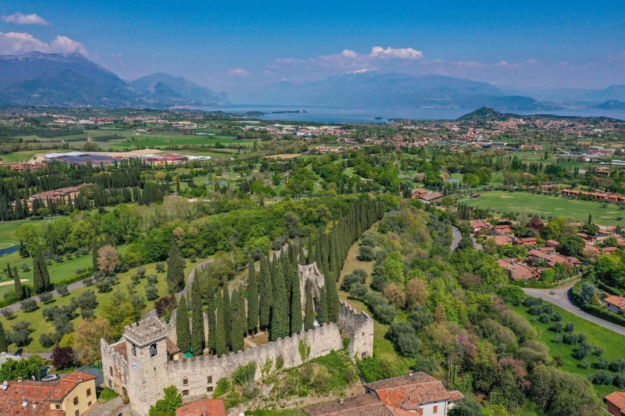 Villa Teresa Apt Lake Garda View - Happy Rentals Soiano Del Lago Exteriör bild